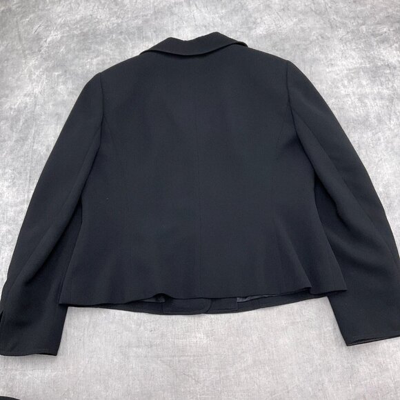 Suit Studio Skirt Set Women 10P Black Poly Lined Career Classic‎ - Picture 9 of 16